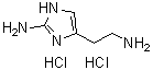 CAS # 89026-16-4, [4-(2-Aminoethyl)-1H-imidazol-2-yl]amine dihydrochloride, 2-(2-Amino-4-imidazolyl)ethylamine dihydrochloride