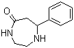 7-苯基-[1,4]二氮杂环庚-5-酮分子结构 (CAS 89044-79-1)