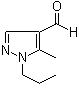 structure of CAS# 890652-02-5, 5-甲基-1-丙基-1H-吡唑-4-甲醛
