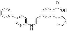 GSK 650394分子结构 (CAS 890842-28-1)