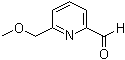 structure of CAS# 890904-66-2, 6-(甲氧基甲基)-2-吡啶甲醛