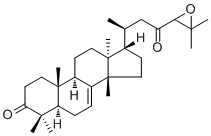 24,25-环氧基甘遂-7-烯-3,23-二酮分子结构 (CAS 890928-81-1)