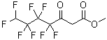 structure of CAS# 89129-69-1, 4,4,5,5,6,6,7,7-八氟-3-氧代庚酸甲酯