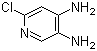 structure of CAS# 89182-17-2, 6-Chloro-3,4-diaminepyridine