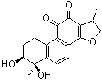 CAS # 891854-86-7, 15,16-Dihydrotanshindiol B, (6R,7S)-1,2,6,7,8,9-Hexahydro-6,7-dihydroxy-1,6-dimethylphenanthro[1,2-b]furan-10,11-dione