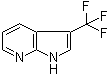 3-三氟甲基-1H-吡咯并[2,3-b]吡啶分子结构 (CAS 892414-47-0)