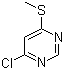 structure of CAS# 89283-48-7, 4-氯-6-甲硫基嘧啶