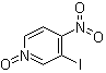 3-碘-4-硝基吡啶 1-氧化物分子结构 (CAS 89283-71-6)