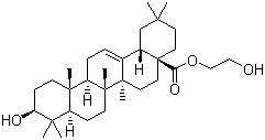齐墩果酸羟乙酯分子结构 (CAS 892869-48-6)