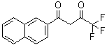 structure of CAS# 893-33-4, 4-(2-Naphthalenyl)-1,1,1-Trifluorobutane-2,4-dione