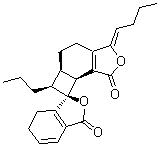 Z-6,8',7,3'-Diligustilide分子结构 (CAS 89354-45-0)