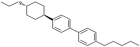 CAS # 89356-09-2, trans-4-(4-Propylcyclohexyl)-4'-pentyl-1,1'-biphenyl