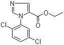 CAS 登录号：893615-95-7, 1-(2,5-二氯苯基)-1H-咪唑-5-甲酸乙酯