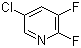 structure of CAS# 89402-43-7, 2,3-二氟-5-氯吡啶