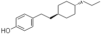 CAS # 89450-47-5, trans-4-[2-(4-Propylcyclohexyl)ethyl]phenol