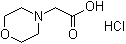 structure of CAS# 89531-58-8, 4-吗啉基乙酸盐酸盐