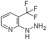 structure of CAS# 89570-83-2, 3-(Trifluoromethyl)pyrid-2-ylhydrazine