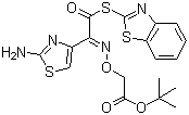 CAS # 89605-09-4, 2-Mercaptobenzothazolyl (Z)-2-(2-aminothiazol-4-yl)-2-(tert-butoxycarbonylmethoxyimino)acetate