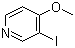 3-碘-4-甲氧基吡啶分子结构 (CAS 89640-55-1)