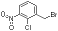 1-(溴甲基)-2-氯-3-硝基苯分子结构 (CAS 89642-16-0)