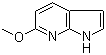 structure of CAS# 896722-53-5, 6-甲氧基-7-氮杂吲哚