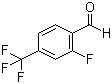 structure of CAS# 89763-93-9, 2-氟-4-(三氟甲基)苯甲醛