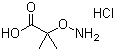 1-羧基-1-甲基乙氧基氯化铵分子结构 (CAS 89766-91-6)