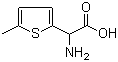 structure of CAS# 89776-66-9, 2-氨基-2-(5-甲基噻吩-2-基)乙酸
