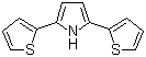 2,5-二(2-噻吩基)吡咯分子结构 (CAS 89814-62-0)