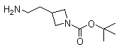 3-(2-氨基乙基)-1-氮杂环丁烷甲酸叔丁酯分子结构 (CAS 898271-20-0)