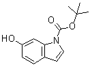 structure of CAS# 898746-82-2, 6-羟基吲哚-1-羧酸叔丁酯