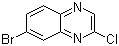 7-溴-2-氯喹喔啉分子结构 (CAS 89891-65-6)