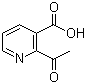 2-乙酰基烟酸分子结构 (CAS 89942-59-6)