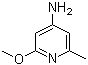 structure of CAS# 89943-09-9, 2-Methoxy-6-methyl-4-oyridinamine