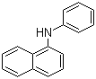structure of CAS# 90-30-2, N-Phenyl-1-naphthylamine
