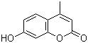 structure of CAS# 90-33-5, 4-Methylumbelliferone