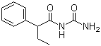 structure of CAS# 90-49-3, 2-苯丁酰脲