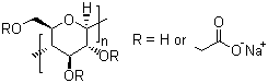 structure of CAS# 9000-11-7, 羧甲基纤维素