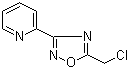 structure of CAS# 90002-06-5, 2-[5-(Chloromethyl)-1,2,4-oxadiazol-3-yl]pyridine