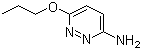 6-丙氧基哒嗪-3-胺分子结构 (CAS 90008-50-7)