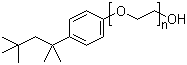 structure of CAS# 9002-93-1, Octoxinol