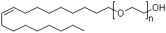 structure of CAS# 9004-98-2, Triethylene glycol oleyl ether