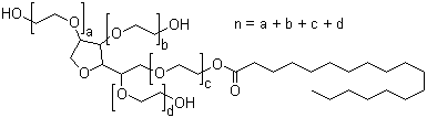structure of CAS# 9005-67-8, 吐温 60