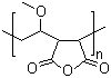 甲基乙烯基醚-马来酸酐共聚物分子结构 (CAS 9011-16-9)