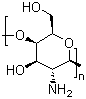 structure of CAS# 9012-76-4, Chitosan