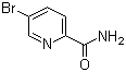 structure of CAS# 90145-48-5, 5-Bromopyridine-2-carboxamide