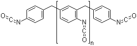 structure of CAS# 9016-87-9, 多亚甲基多苯基多异氰酸酯