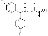 CAS # 90212-80-9, 2-[[Bis(4-fluorophenyl)methyl]sulfinyl]-N-hydroxyacetamide