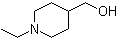 1-Ethylpiperidine-4-methanol molecular structure (CAS 90226-87-2)