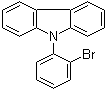 9-(2-溴苯基)-9H-咔唑分子结构 (CAS 902518-11-0)